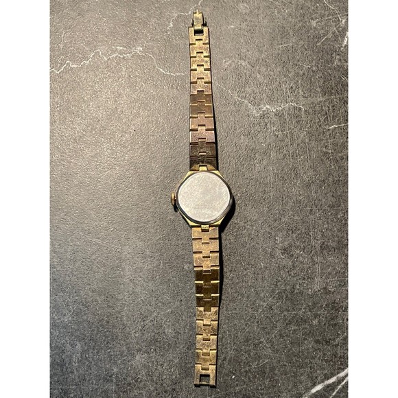 Vintage Ladies Gold Tone Timex Mechanical Wind Up Watch - Picture 4 of 4